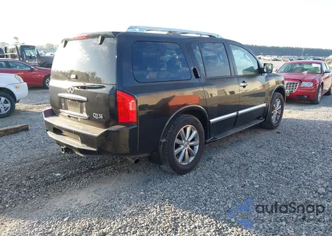 2010 Infiniti Qx56 z USA, uszkodzony, nr VIN 5N3ZA0NC5AN905378